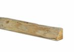 Douglas kwartronde palen geschild | Kopmaat 4/5 cm, Lengt..., Doe-het-zelf en Verbouw, Hout en Planken, Verzenden, Nieuw