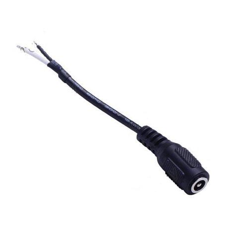 Female AC Adapter Kabel - 10cm, Auto-onderdelen, Elektronica en Kabels, Ophalen of Verzenden