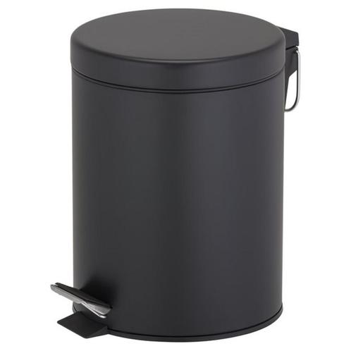 Pedaalemmer Geesa Hotel 5 liter RVS Zwart, Doe-het-zelf en Verbouw, Sanitair, Ophalen of Verzenden