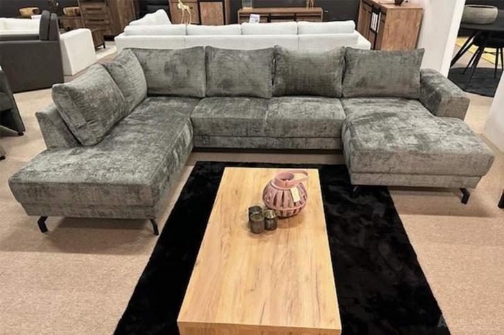 U-Bank Roosendaal - u-banken, Huis en Inrichting, Banken | Sofa's en Chaises Longues, 150 cm of meer, Nieuw, 300 cm of meer, Stof