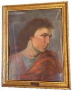 Scuola Neoclassica (XVIII-XIX) - Ritratto maschile, Antiek en Kunst
