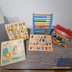 Houten Speelgoed | Montessori | Boerderij | Telraam | Hout, Verzenden, Gebruikt, Overige typen