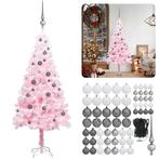 Cheqo® Roze Kerstboom - Kerstboom - Kunstkerstboom 180 cm -, Verzenden, Nieuw