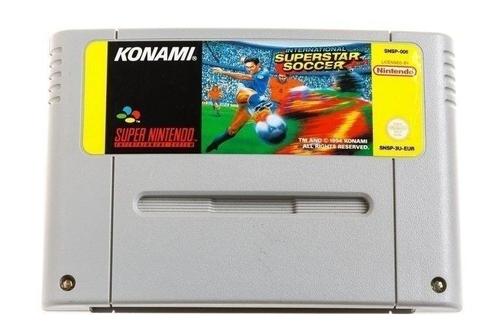 International Superstar Soccer [Super Nintendo], Spelcomputers en Games, Games | Nintendo Super NES, Zo goed als nieuw, Ophalen of Verzenden