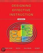Designing Effective Instruction - Designing Effective, Ophalen of Verzenden, Nieuw