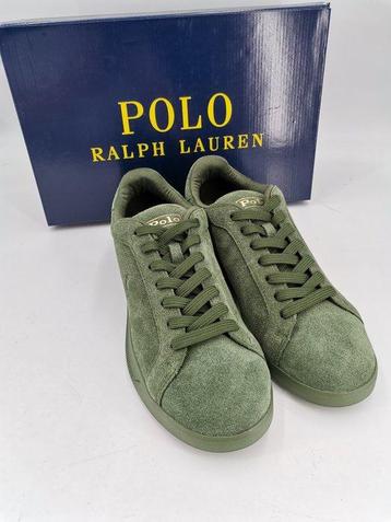 Ralph Lauren - Heritage court suede-sneakers basse - beschikbaar voor biedingen