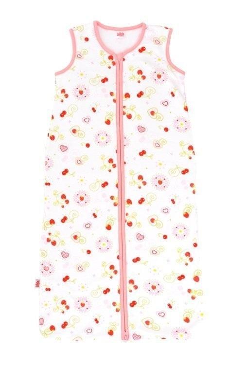 Jollein - Slaapzak zomer 90 cm jersey - Cherry, Huis en Inrichting, Slaapkamer | Matrassen en Bedbodems, Verzenden