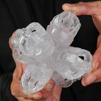 Aziatische Kwarts Sculptuur Zespuntsige Dorje in Himalaya