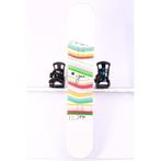 145 151 dames snowboard GNU B-NICE 2023, White, ROCKER, Sport en Fitness, Verzenden, Gebruikt