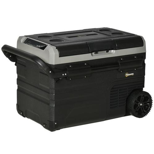TRUUSK Koelbox Auto 40L Met LED-verlichting, Compressor Auto, Auto diversen, Overige Auto diversen, Verzenden