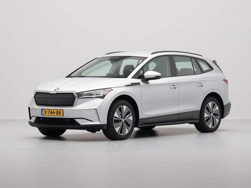 Zakelijke Lease |  Škoda Enyaq 60 Selection, Auto's, Skoda, Dealer onderhouden, Lease, Zwart, Automaat, SUV of Terreinwagen, Financial lease