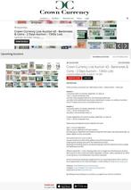 Crown Currency bankbiljetten en munten veiling 43 is online!, Postzegels en Munten, Munten | Nederland
