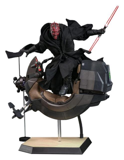 Darth Maul with Sith Speeder 1:6 Scale Figure Set - Hot Toys, Verzamelen, Beelden en Beeldjes, Ophalen of Verzenden