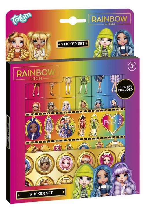 Rainbow High Stickerset, Hobby en Vrije tijd, Feestartikelen, Nieuw, Verzenden