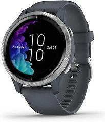 Garmin Venu 43 mm zilverkleurige rand met granite blue, Telecommunicatie, Overige Telecommunicatie, Gebruikt, Verzenden
