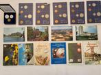 Nederland. Muntset Nederland 1980-1997 16 Muntensets, Postzegels en Munten, Munten | Nederland