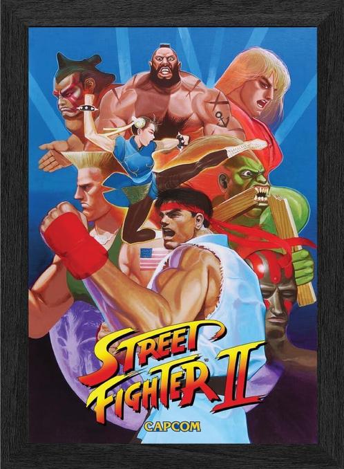 Pixel Frames Plax - Street Fighter 2 The World warrior, Spelcomputers en Games, Spelcomputers | Overige Accessoires, Verzenden