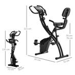 TRUUSK Hometrainer X-Bike 2-in-1 Fietstrainer LCD Display Op, Sport en Fitness, Fitnessmaterialen, Verzenden, Nieuw