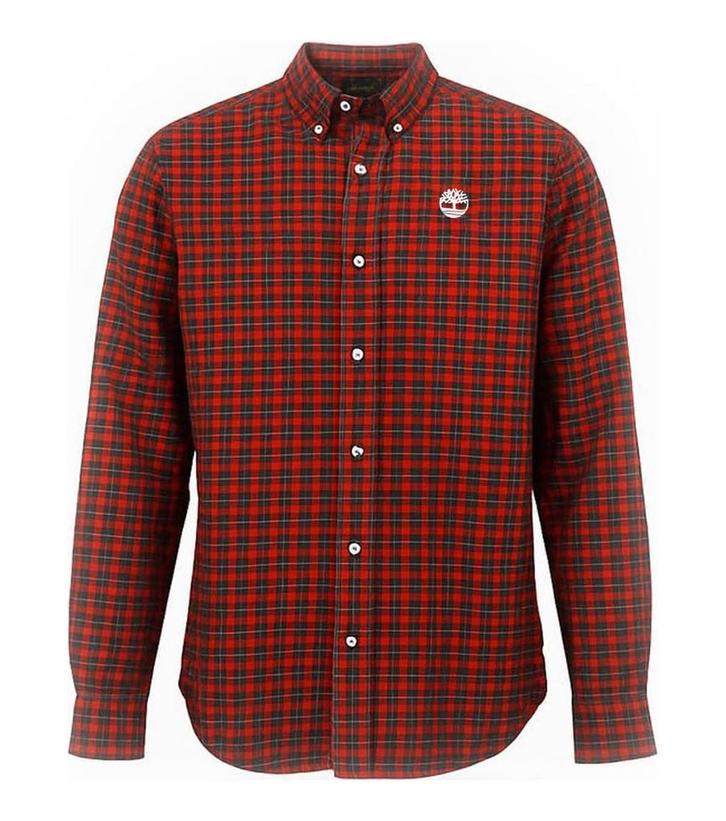 Timberland Overhemd in maat M Oranje | ACTIE, Kleding | Heren, Truien en Vesten, Overige kleuren, Gedragen, Verzenden