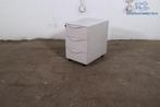 Ladeblok | Tweedehands | Grijs | 3 lades | LB362, Huis en Inrichting, Kasten | Ladekasten, Verzenden, Gebruikt