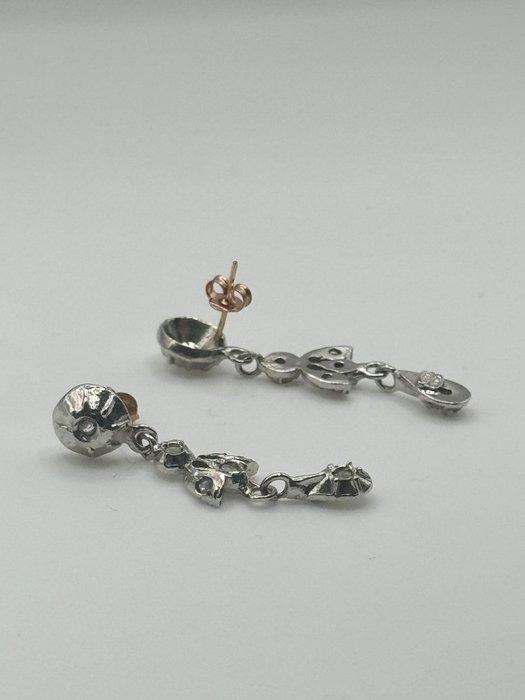 Zonder Minimumprijs - Oorbellen - 9 kt. Roségoud, Zilver, Sieraden, Tassen en Uiterlijk, Oorbellen