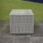 Toscane bijzettafel 50x50xH45 cm wit grijs, Tuin en Terras, Ophalen of Verzenden, Nieuw