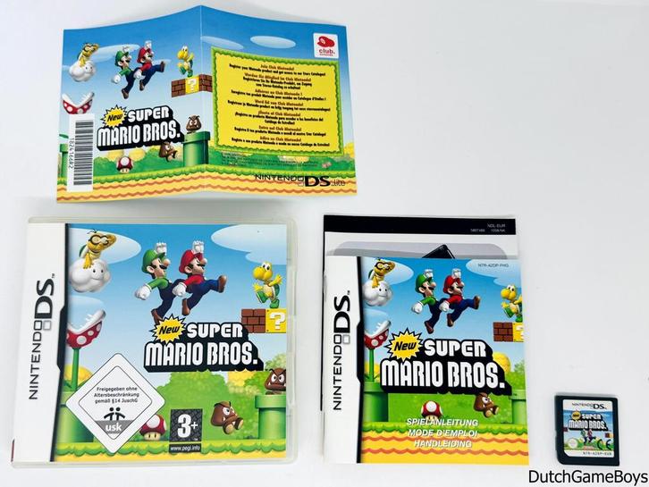 Nintendo DS - New Super Mario Bros - FHG, Spelcomputers en Games, Games | Nintendo DS, Gebruikt, Verzenden
