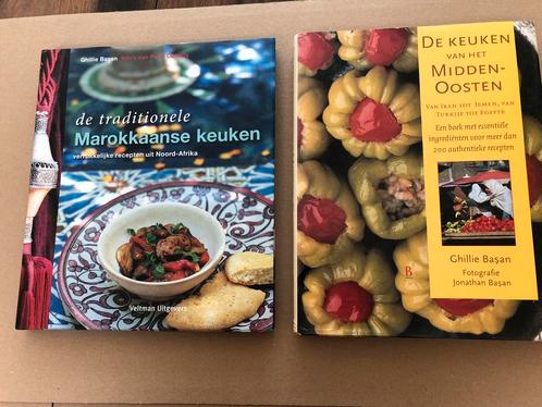 2 Boeken - Ghillie Basan - Marokkaans - Midden-Oosten NIEUW, Boeken, Kookboeken, Zo goed als nieuw, Ophalen of Verzenden