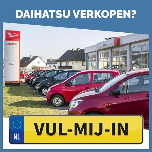 Uw Daihatsu Terios snel en gratis verkocht, Auto diversen, Auto Inkoop