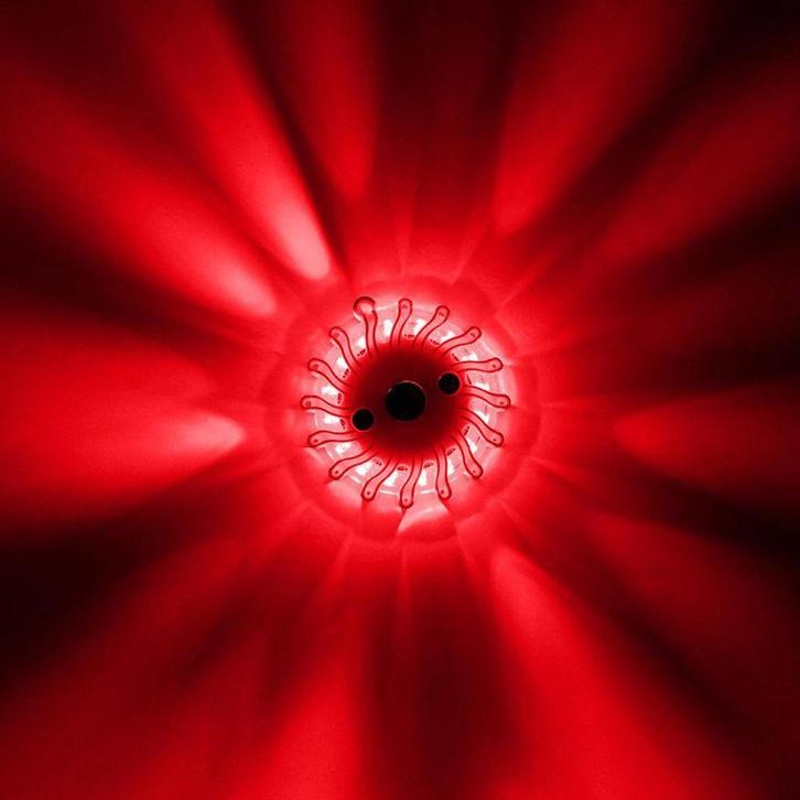 Draadloze LED Zwaailamp op Batterijen - 9 standen - Magnetis, Huis en Inrichting, Lampen | Overige, Nieuw, Verzenden