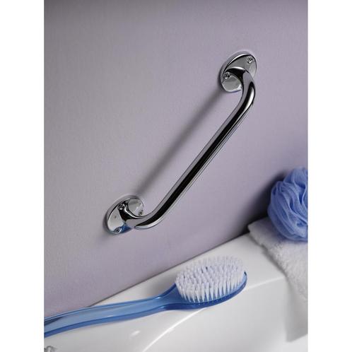 Badgreep Haceka Aspen 25 cm Chroom, Doe-het-zelf en Verbouw, Sanitair, Ophalen of Verzenden