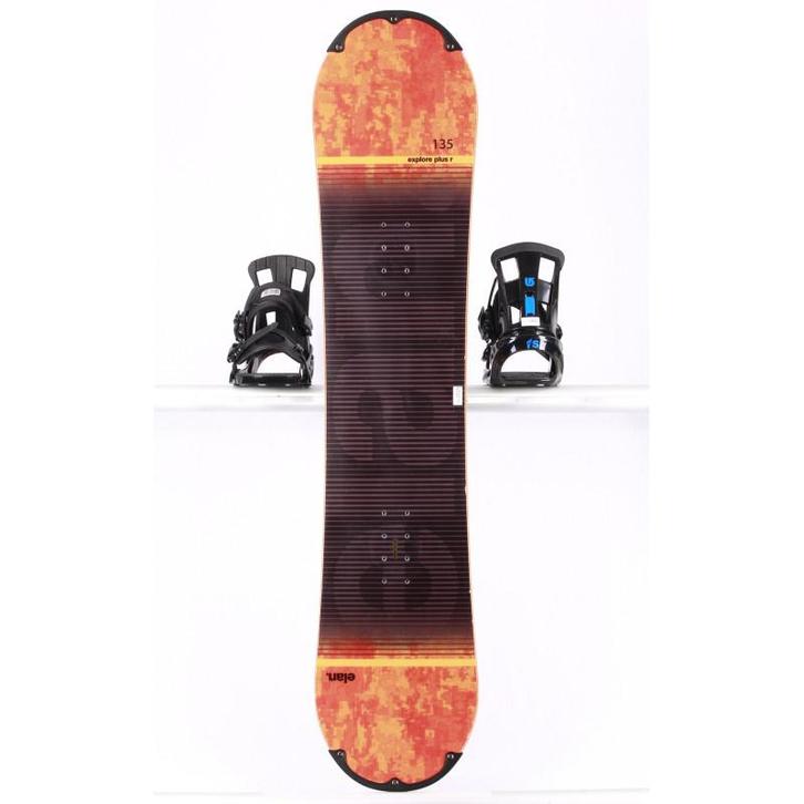 135 145 snowboard ELAN EXPLORE PLUS R 2022, orange/black, re, Sport en Fitness, Snowboarden, Gebruikt, Verzenden
