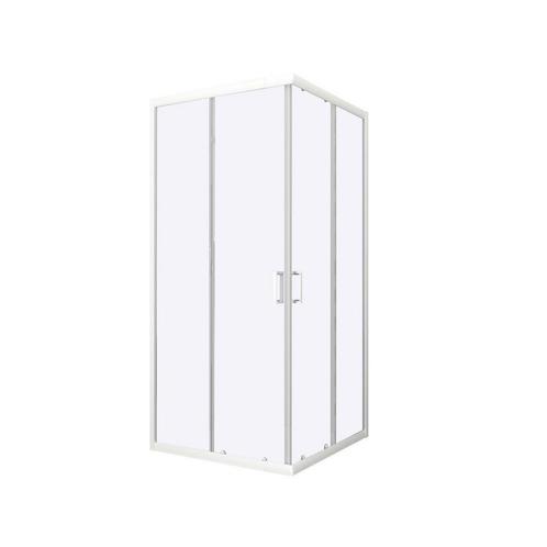 Douchecabine Allibert Happy Hoekinstap 78-88x185 cm Chroom, Doe-het-zelf en Verbouw, Sanitair, Overige typen, Nieuw, Chroom, Ophalen of Verzenden