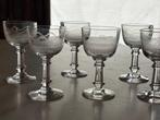 Val Saint Lambert, antieke glasses VSL Service Lothaire -, Antiek en Kunst