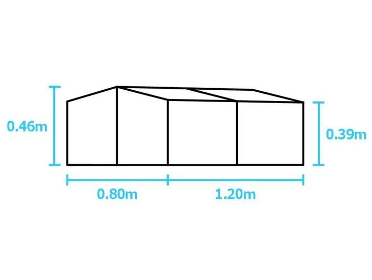 Royal Well Broeikas Jumbo Air, Tuin en Terras, Kweekspullen