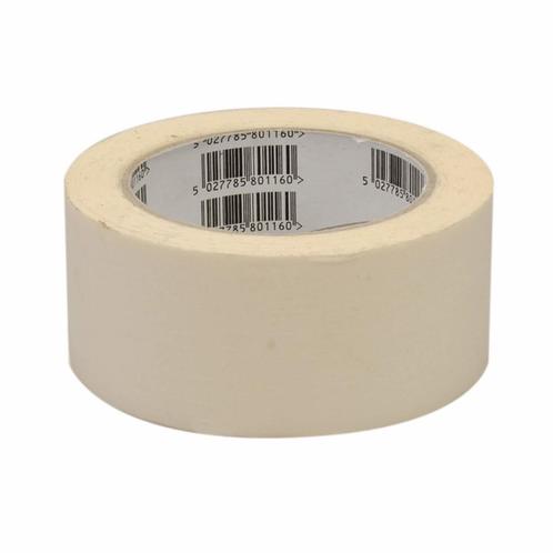Fixman Afplaktape - Synthetisch rubber - 50 mm x 50 meter..., Doe-het-zelf en Verbouw, Schildersmaterialen, Nieuw, Ophalen of Verzenden