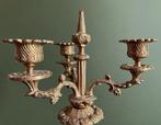 G&C Interiors - Kandelaar - Brons - Bronzen 3-arm kandelaar