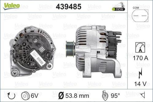 Dynamo / Alternator BMW 7 (730 d), Auto-onderdelen, Motor en Toebehoren, Nieuw, Ophalen of Verzenden