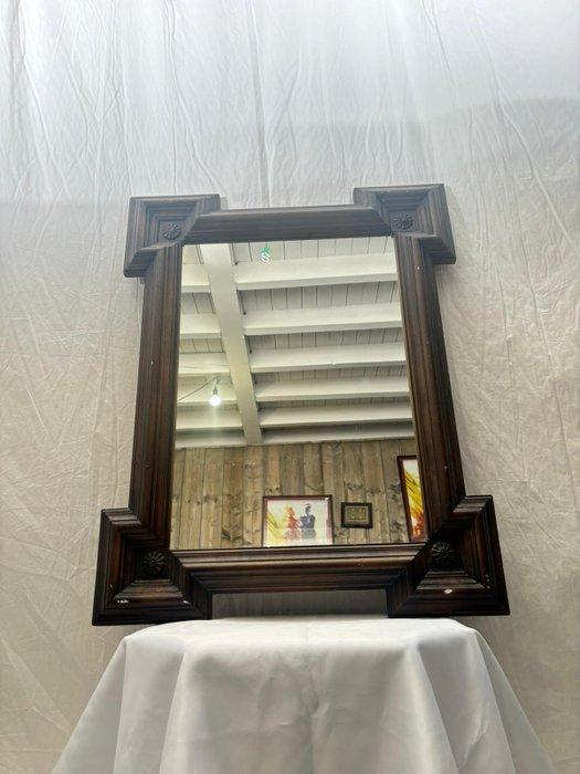 Spiegel - Hout, Antiek en Kunst, Curiosa en Brocante
