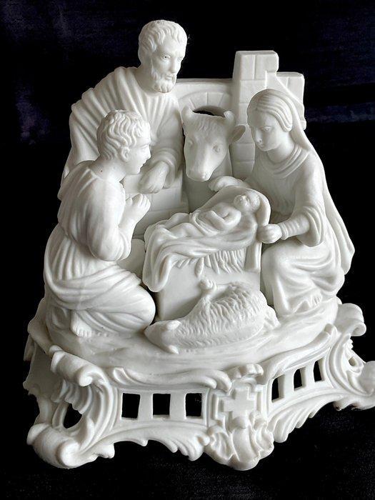 sculptuur, Nativity , Kerststal scène - 15 cm - Bisque, Antiek en Kunst, Kunst | Niet-Westerse kunst