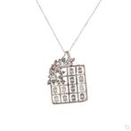 Hanger - 14 karaat Roségoud - 5.81ct. tw. Diamant