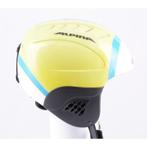 51 52 53 54 55 skihelm/snowboardhelm ALPINA CARAT blue/yello, Overige merken, Gebruikt, Verzenden, Overige typen