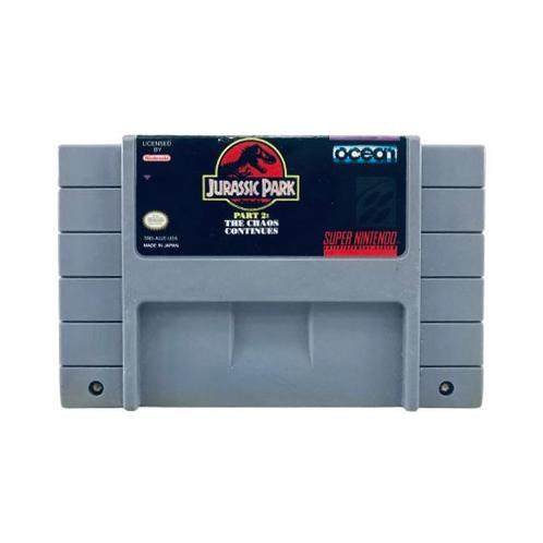 Jurassic Park Part 2 (Losse Cassette) (USA), Spelcomputers en Games, Games | Nintendo Super NES, Verzenden