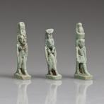 Oude Egypte, late periode Faience Amulet - 25 mm