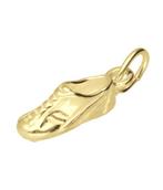 Gouden Voetbalschoen klein ketting hanger, Sieraden, Tassen en Uiterlijk, Verzenden, Nieuw