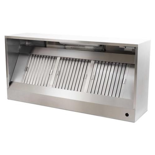 HCB Afzuigkap - doos model - met motor - 200 cm - 230V - RVS, Zakelijke goederen, Horeca | Keukenapparatuur, Nieuw in verpakking
