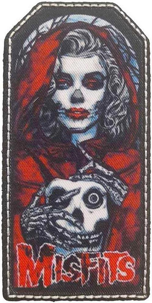 Misfits - Lady Skull - Patch officiële merchandise, Verzamelen, Muziek, Artiesten en Beroemdheden, Kleding, Nieuw, Ophalen of Verzenden