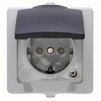 Nautic Enkel Stopcontact - Spatwaterdicht - Randaarde - A..., Ophalen of Verzenden, Nieuw