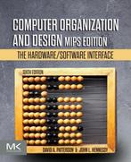 Computer Organization and Design MIPS Edition 9780128201091, Zo goed als nieuw, Verzenden