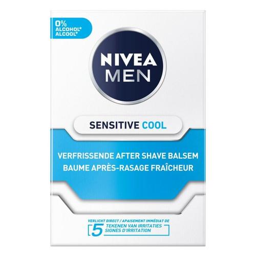 Nivea Men Sensitive Cooling Aftershave Balsem, Sieraden, Tassen en Uiterlijk, Uiterlijk | Gezichtsverzorging, Nieuw, Verzenden